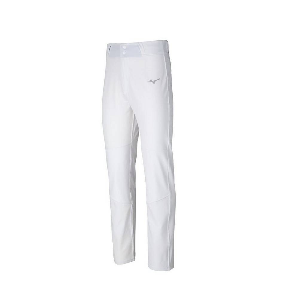 Pantalones Mizuno Beisbol Pro Woven Para Hombre Blancos 2945360-MY